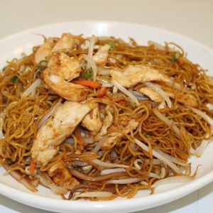 Stir-Fried Egg Noodle with Bean Sprouts in soya sauce 芽菜炒蛋麵 – General ...